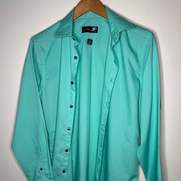 Classic turquoise button down shirt - Picture 2 of 4